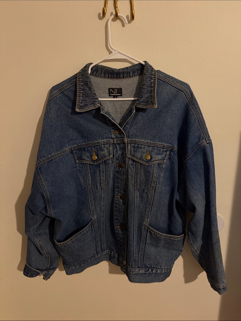 New Frontier Dark Blue Denim Jean Jacket
